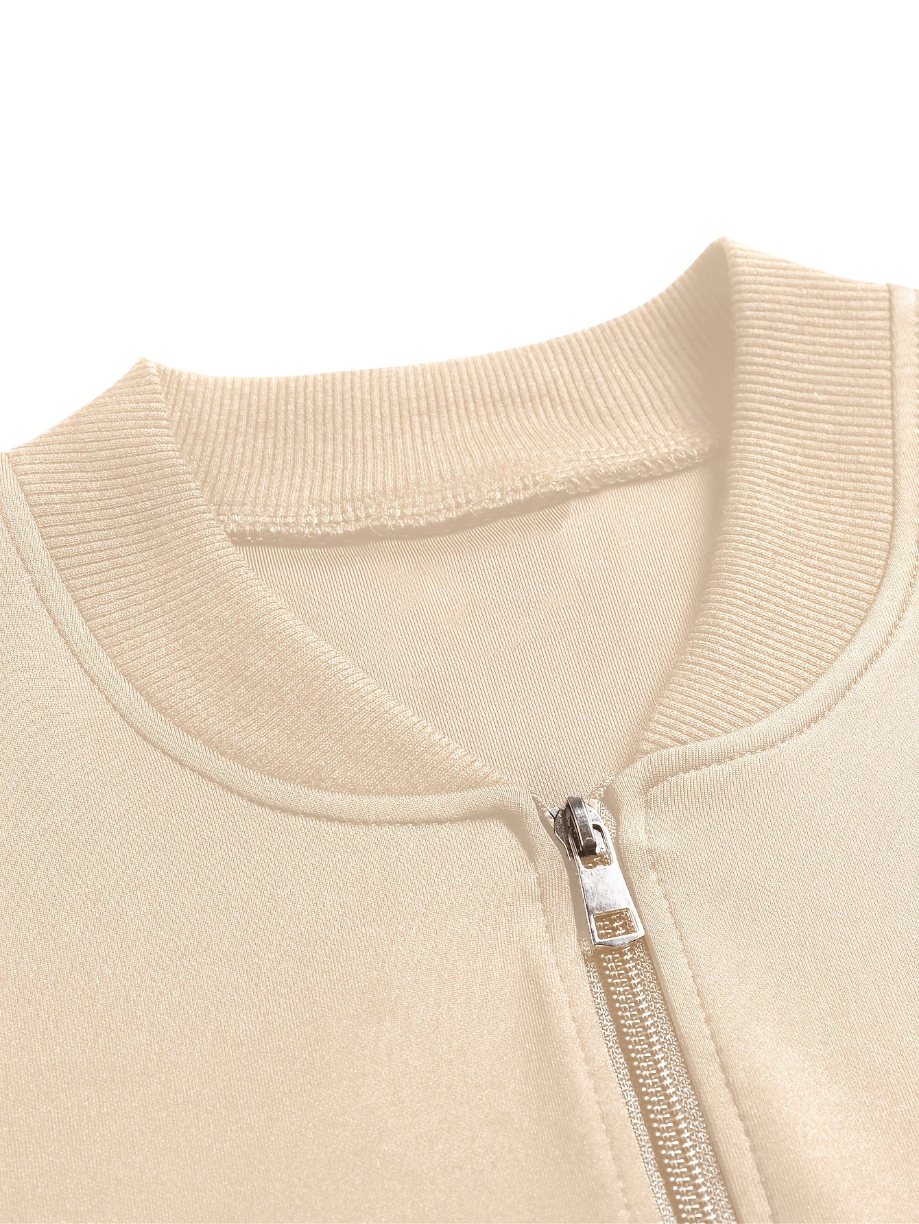 Women'S Casual Zip-Up Jacket, New Nurse Print, Baseball Collar, Pockets, Slight Stretch, Knitted Fabric