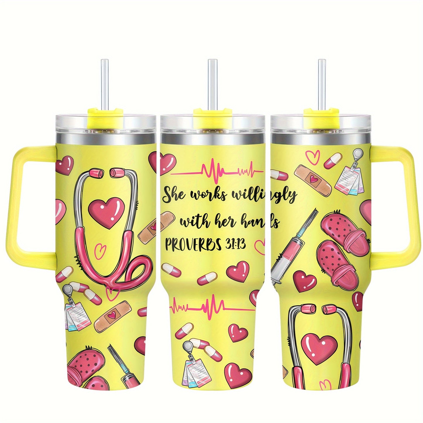 40oz Metal Tumbler with Lid, Hand Wash Reusable Oval-Shaped Mug, BPA-Free, Shatterproof, Multipurpose