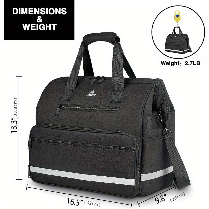 Outdoor Medical Bag, Large Water-Resistant First Aid Bags with Many Pocktets for Nursing, Portable Clinical Home Health Bag Doctor Bag Nurse