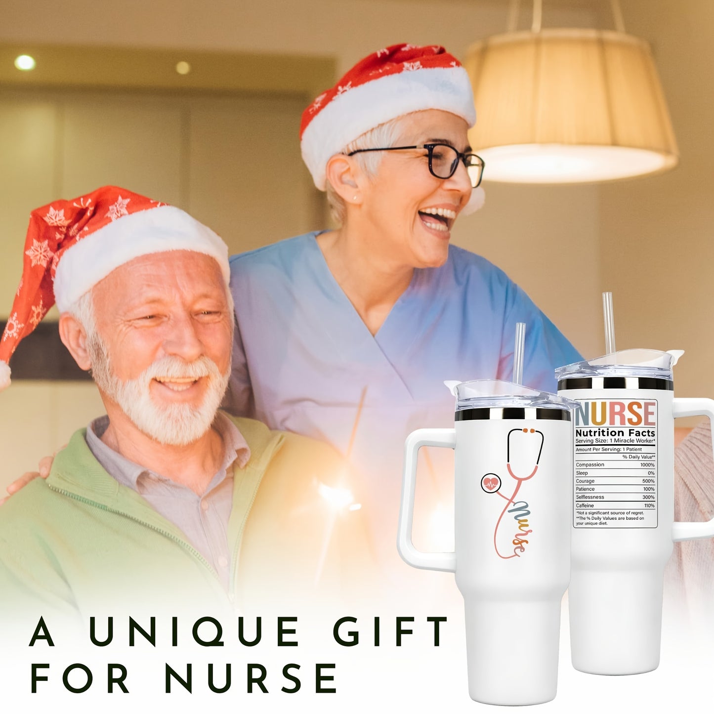 40 Oz Tumbler - Nurse Appreciation Gifts for Women - Nurses Week Gifts, Nurse Practitioner Gifts