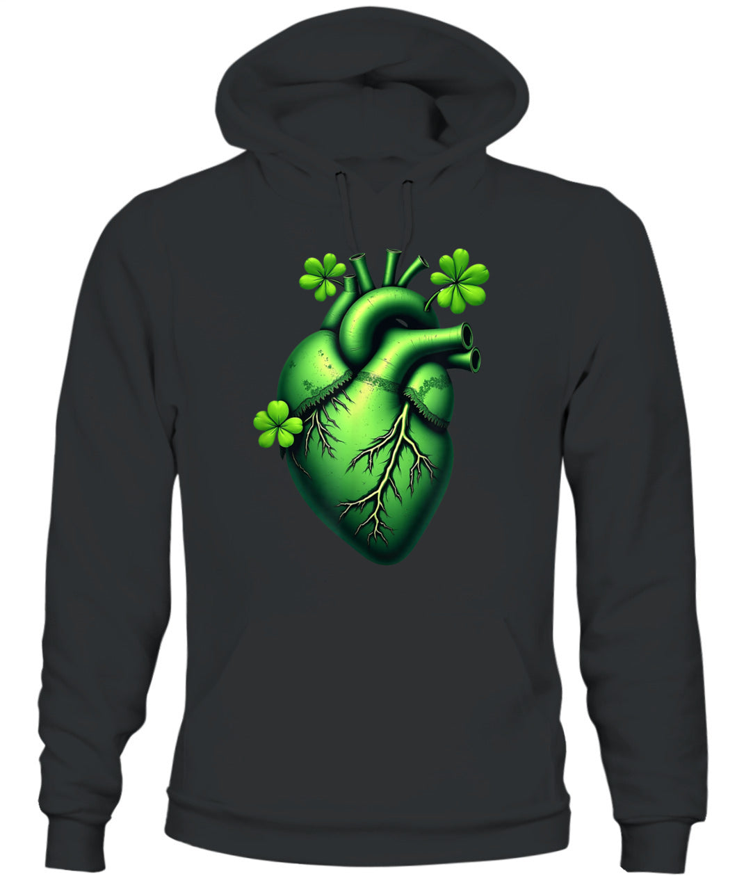 Shamrock Heart Cardiac Nurse St Patricks Day Shirt