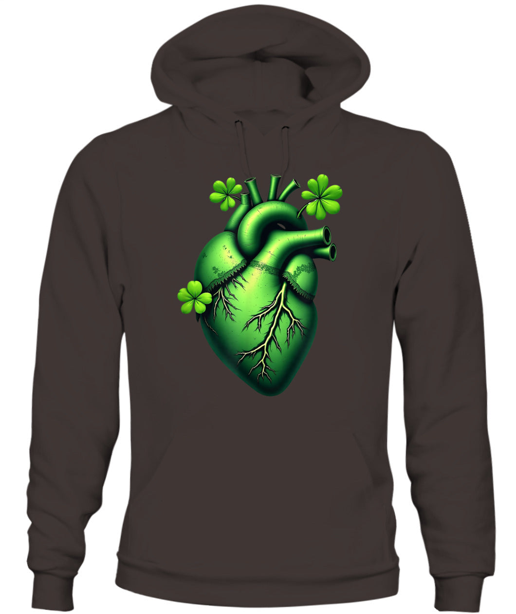 Shamrock Heart Cardiac Nurse St Patricks Day Shirt