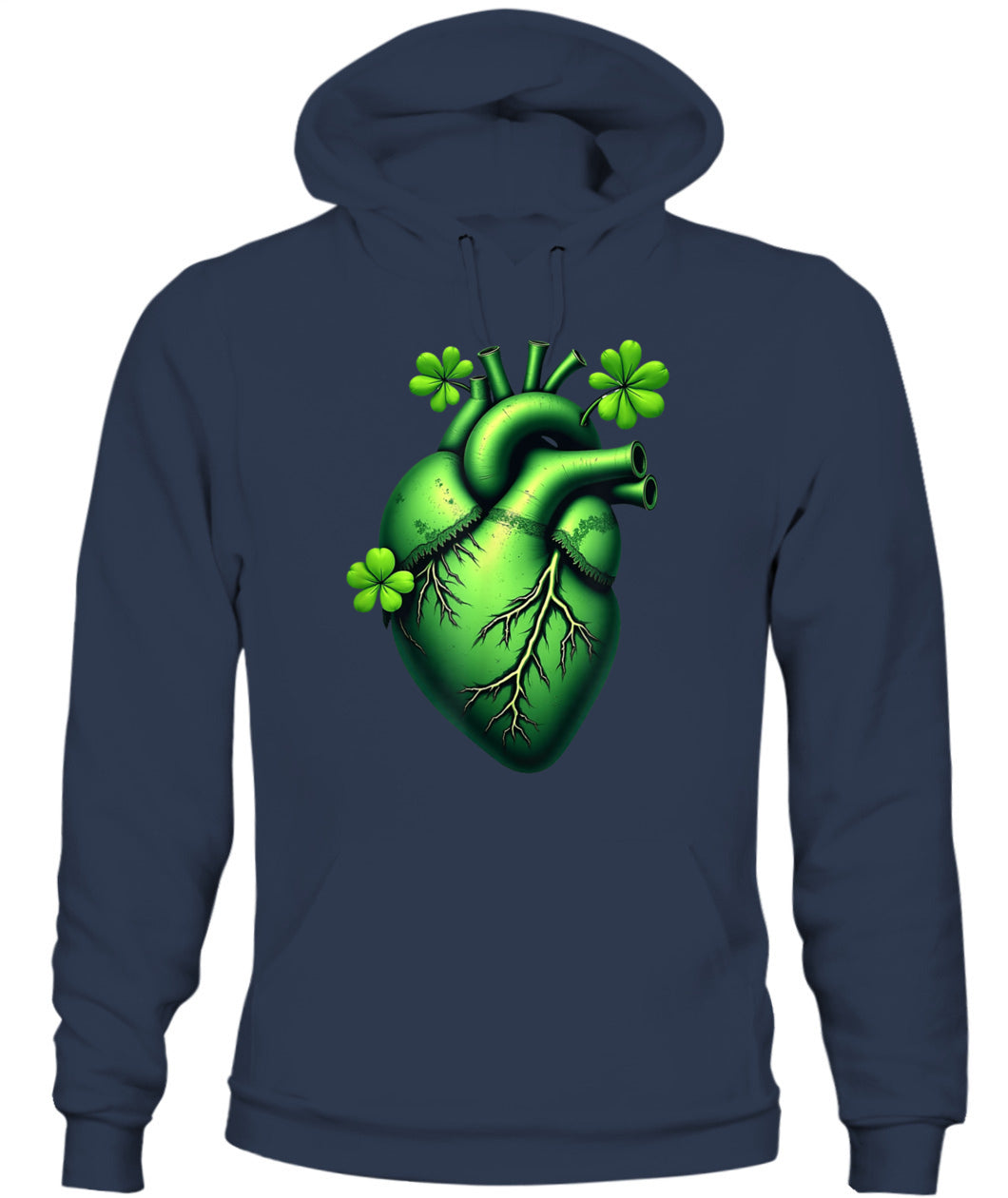 Shamrock Heart Cardiac Nurse St Patricks Day Shirt