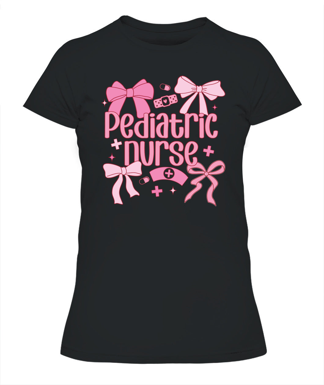 Coquette Pediatric Nurse Peds Crew Kids - Adults Pediatrics Long Sleeve Shirt