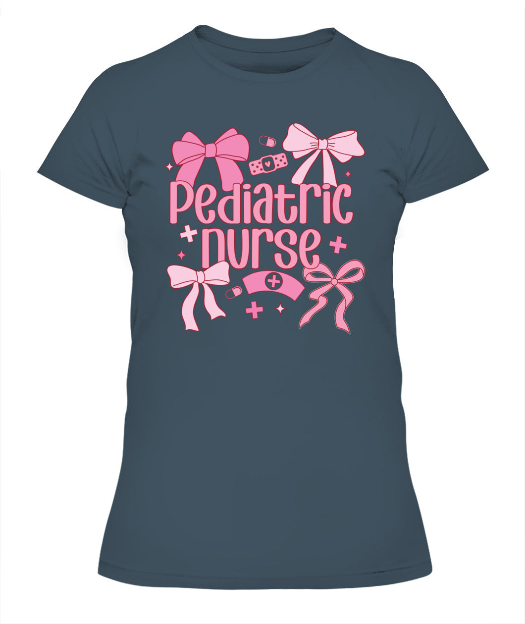 Coquette Pediatric Nurse Peds Crew Kids - Adults Pediatrics Long Sleeve Shirt