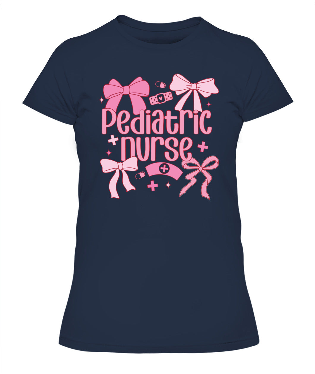 Coquette Pediatric Nurse Peds Crew Kids - Adults Pediatrics Long Sleeve Shirt