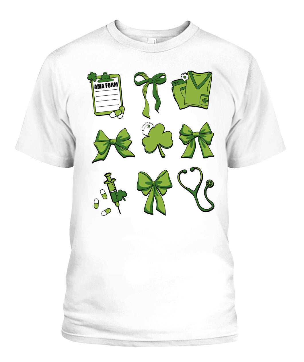 Ama Form St Patrick’s Lucky Nurse Shirt