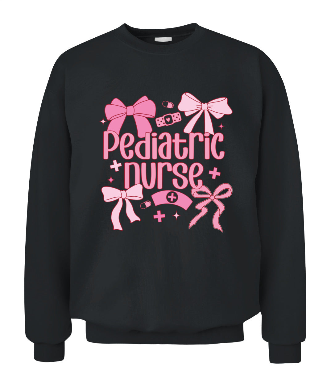 Coquette Pediatric Nurse Peds Crew Kids - Adults Pediatrics Long Sleeve Shirt