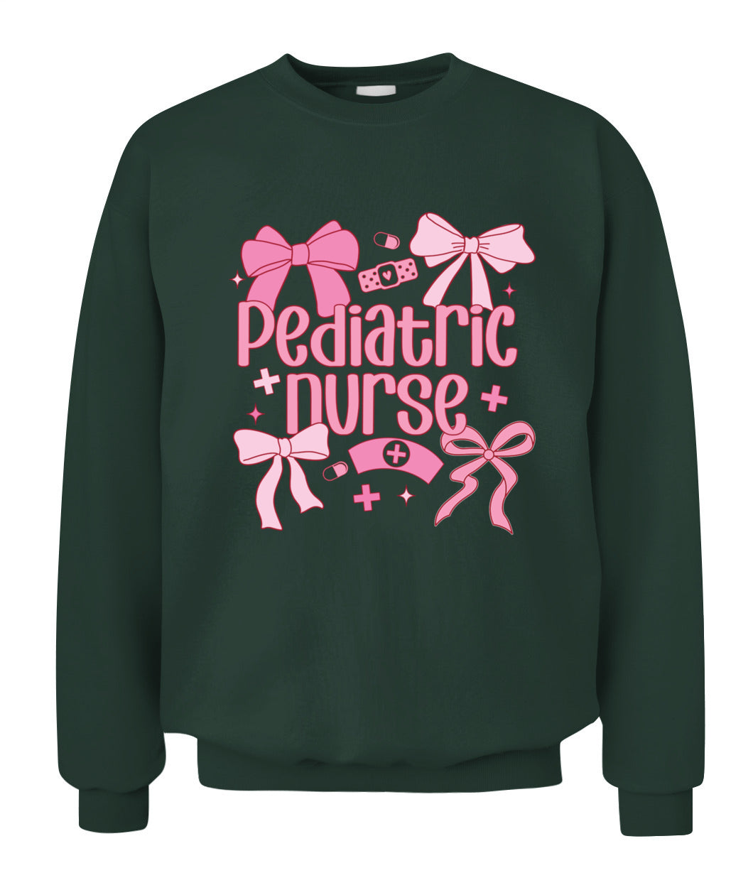 Coquette Pediatric Nurse Peds Crew Kids - Adults Pediatrics Long Sleeve Shirt
