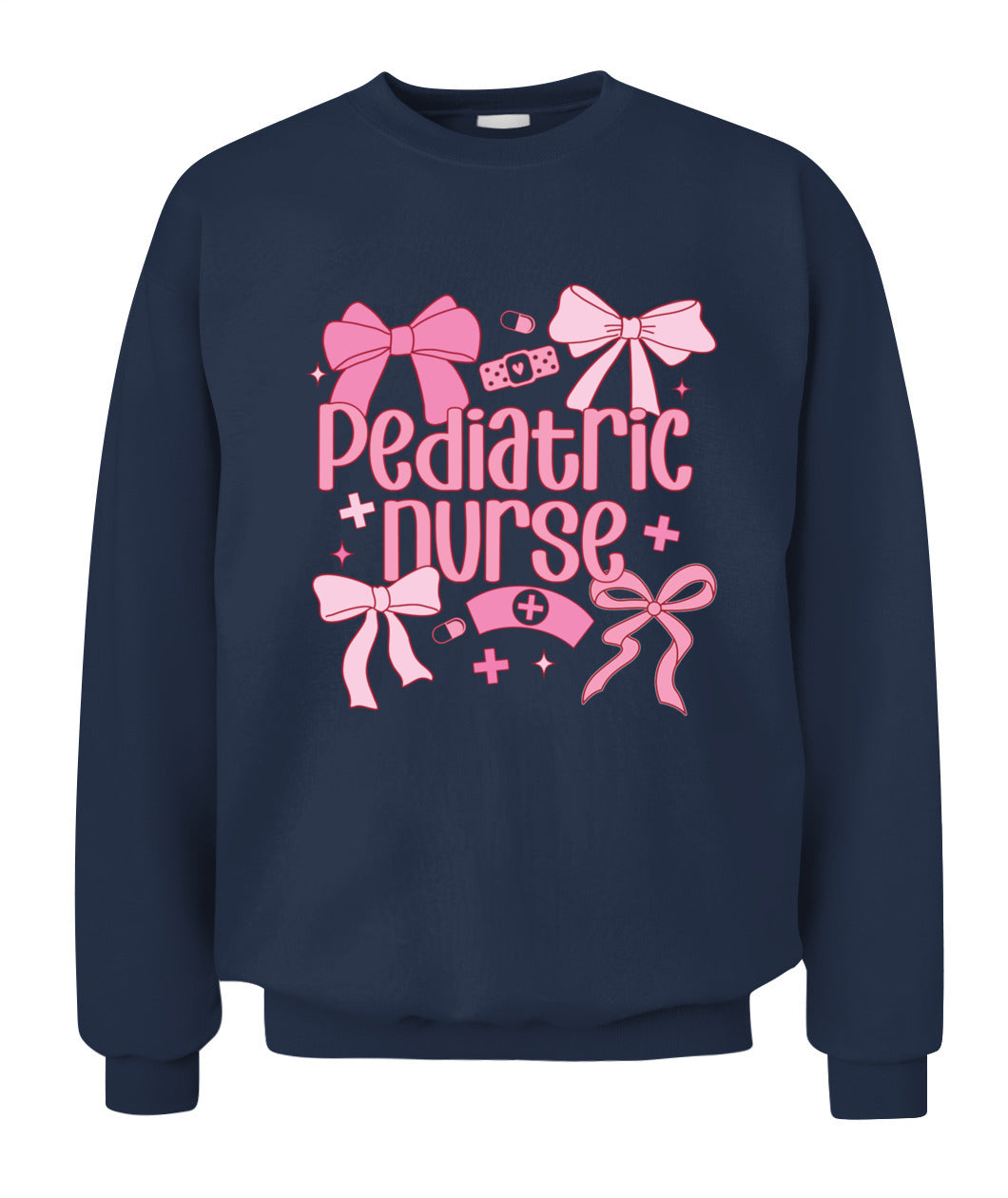 Coquette Pediatric Nurse Peds Crew Kids - Adults Pediatrics Long Sleeve Shirt