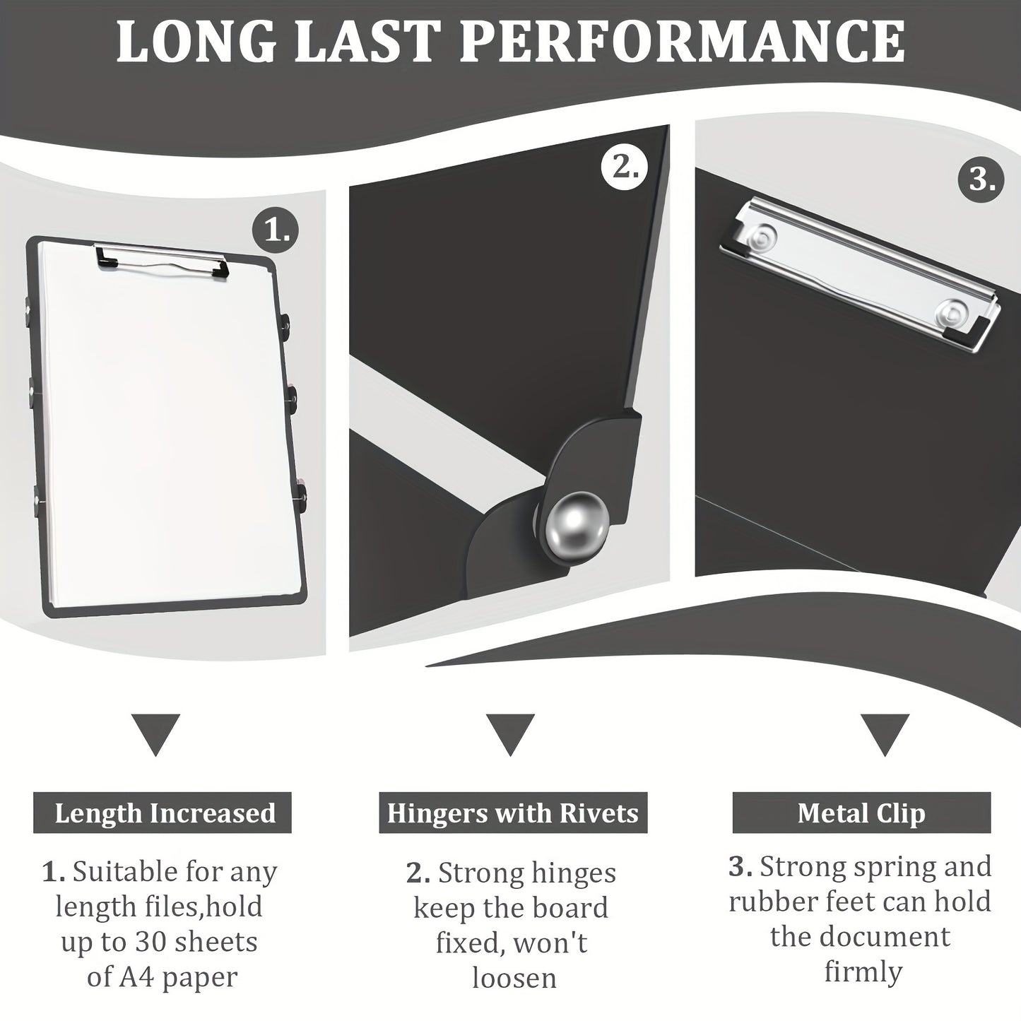 4 Layers Aluminum Nursing Clipboard Foldable - Pocket Size 3.5 x 9 inches with Medical Edition Cheat Sheets for Nurses, Students, and Doctors