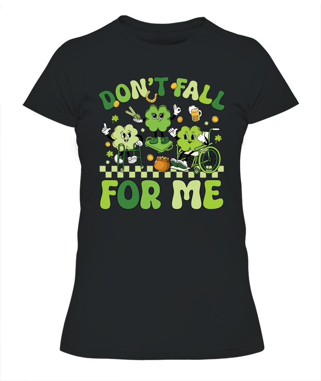 Don't Fall For Me Medical Nurse RR PCT CNA St Patricks Day Shirt