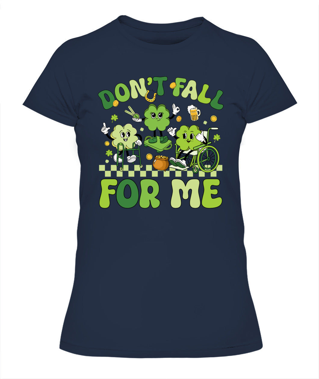 Don't Fall For Me Medical Nurse RR PCT CNA St Patricks Day Shirt