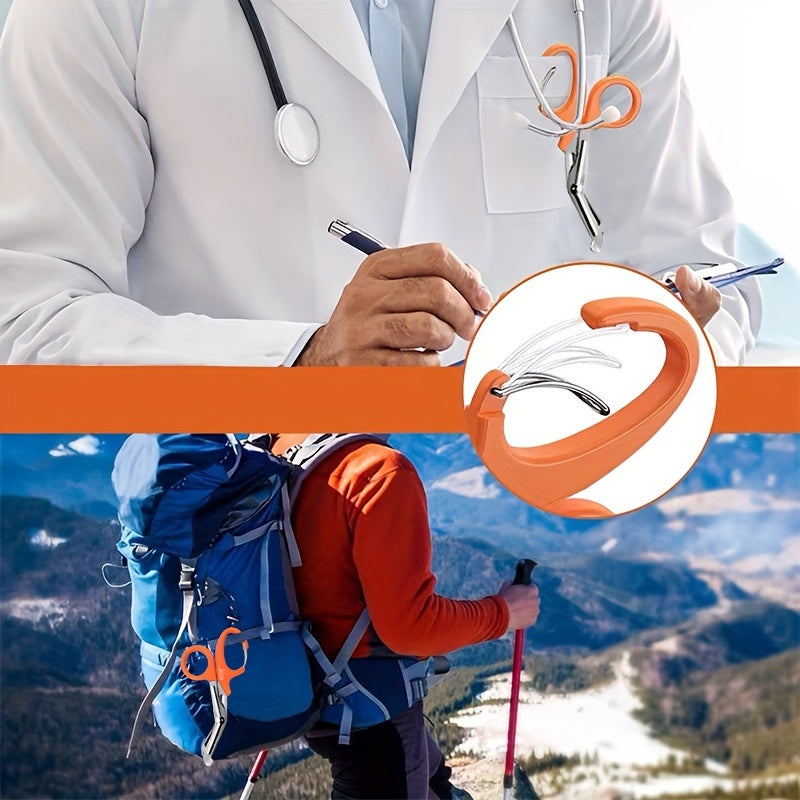 Bandage Cloth Scissors, Home Care Multifunctional Stainless Steel Scissors, Outdoor EDC Equipped with Small Scissors
