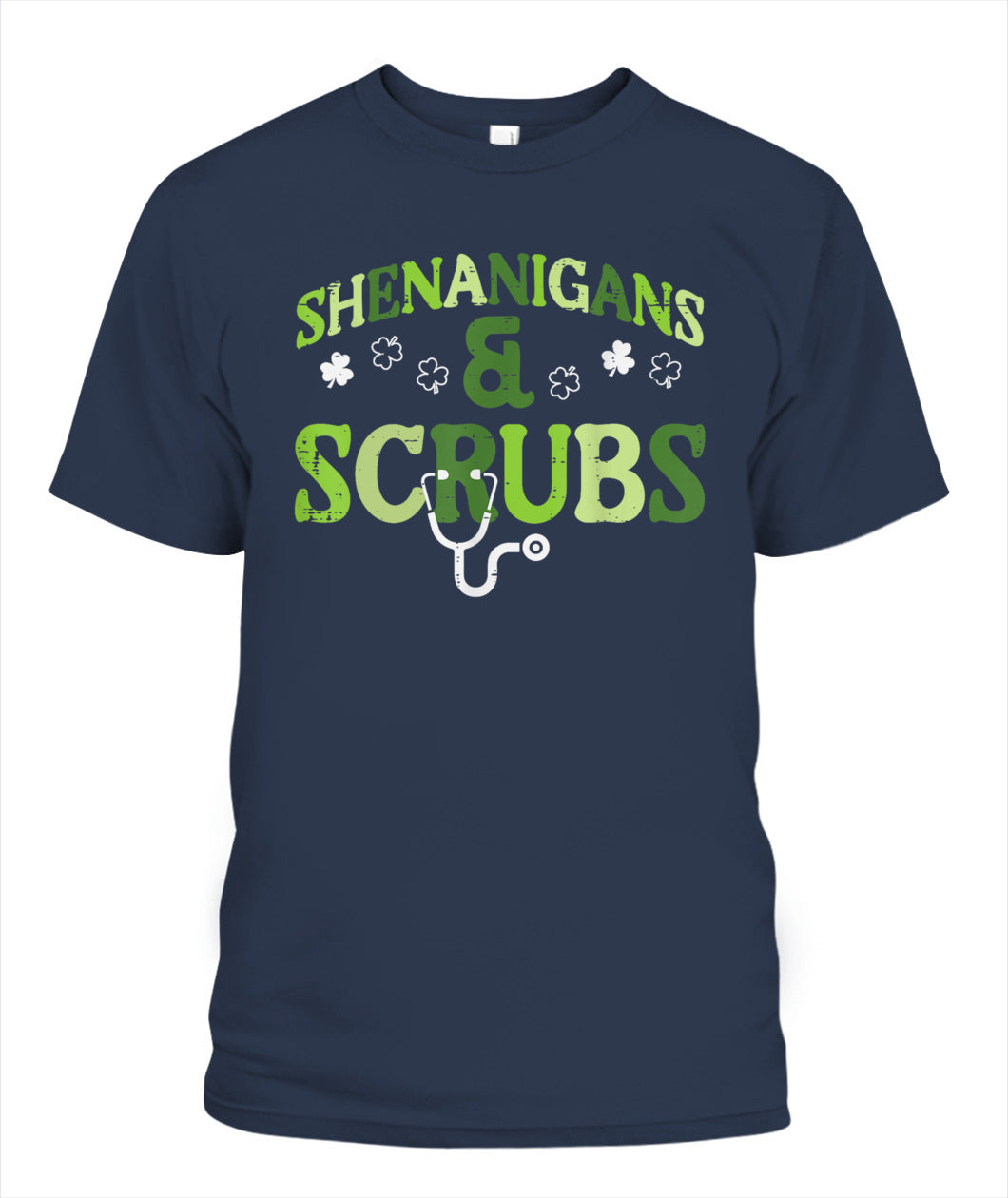 St Patricks Day Shenanigans Scrub Saint Pattys Nurse Women Shirt