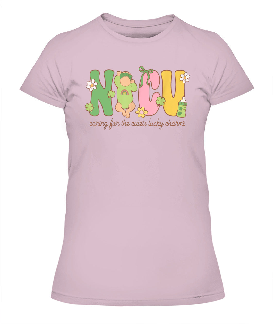 NICU St. Patrick's Day Caring For The Cutest Lucky Charms Shirt