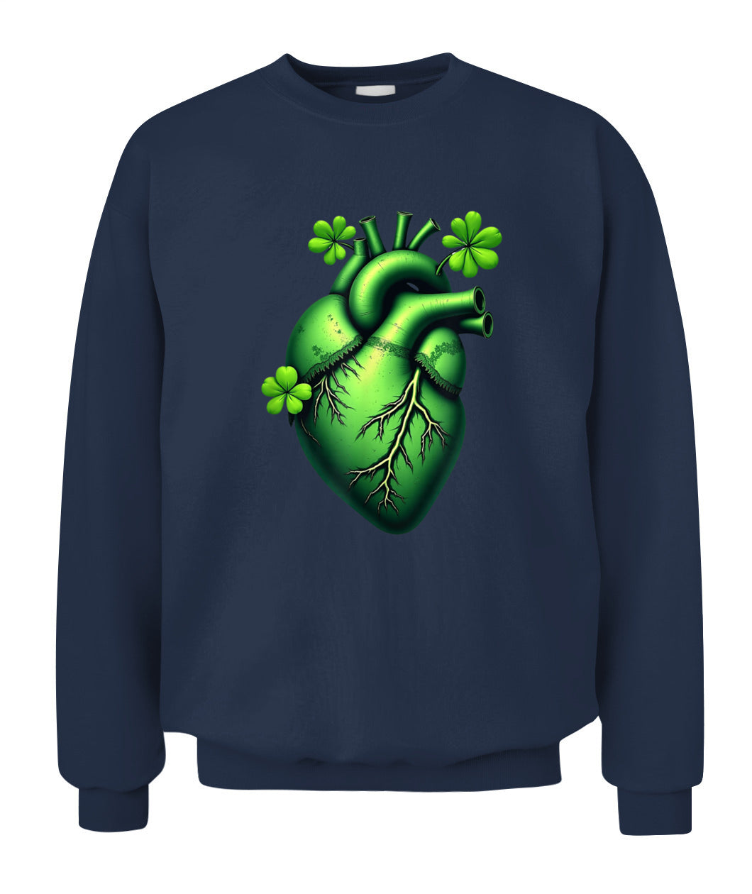 Shamrock Heart Cardiac Nurse St Patricks Day Shirt