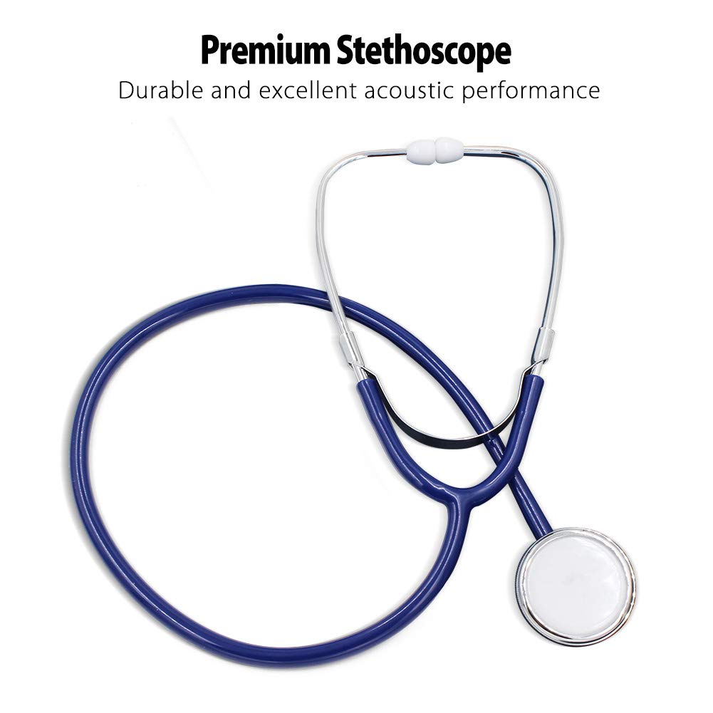 Aneroid Sphygmomanometer with Stethoscope Kit, Professional Manual Blood Pressure Monitor and Universal
