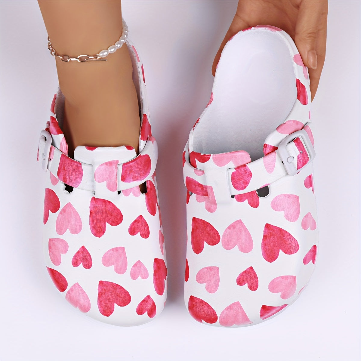 Lightweight EVA Round-Toe Non-Slip Mules - Women'S Summer Beach Nurse Shoes, Indoor Mules for Women