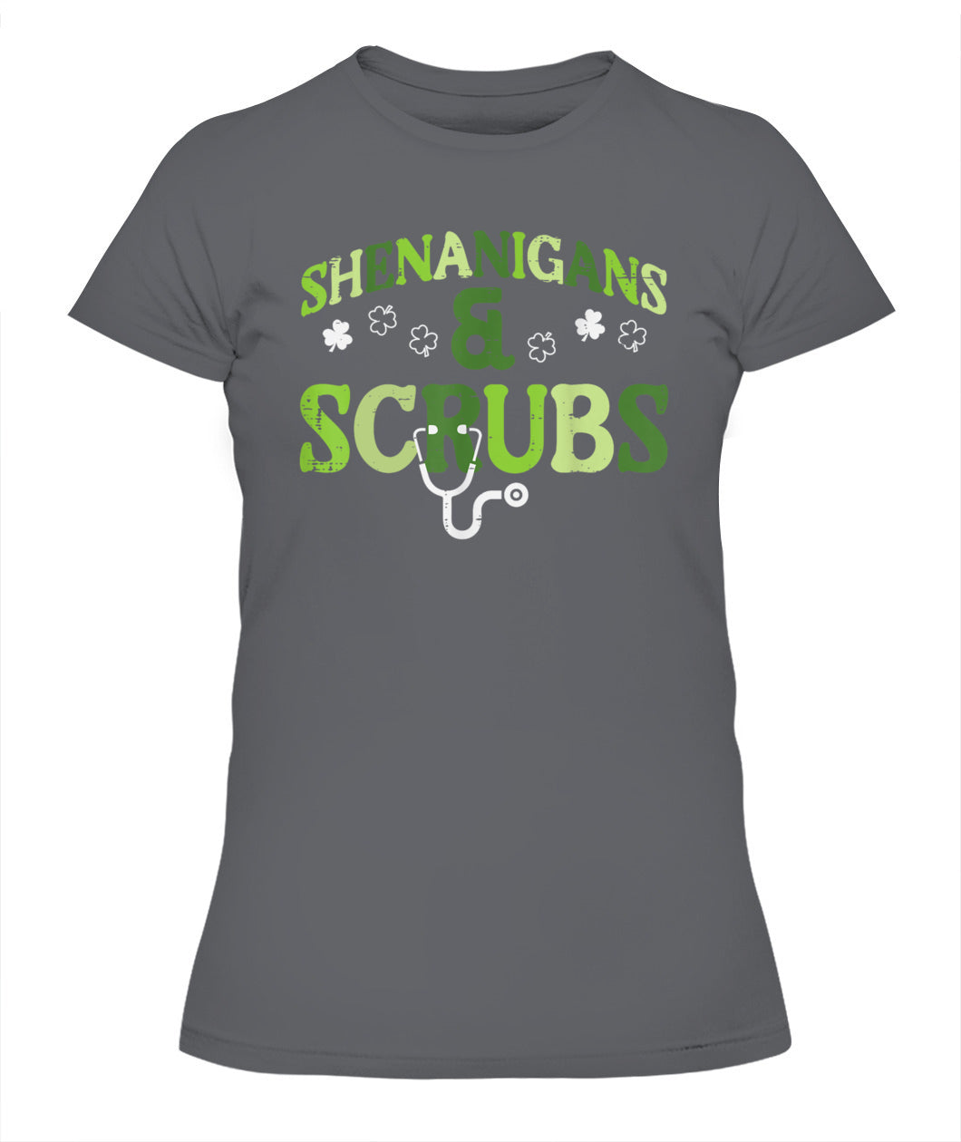 St Patricks Day Shenanigans Scrub Saint Pattys Nurse Women Shirt