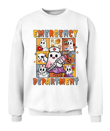 Retro Emergency Department ER EMT Nurse Emergency Healthcare