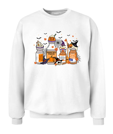Cute Pumpkin Spice Propofol Spooky ICU Nurse Halloween Sweatshirt