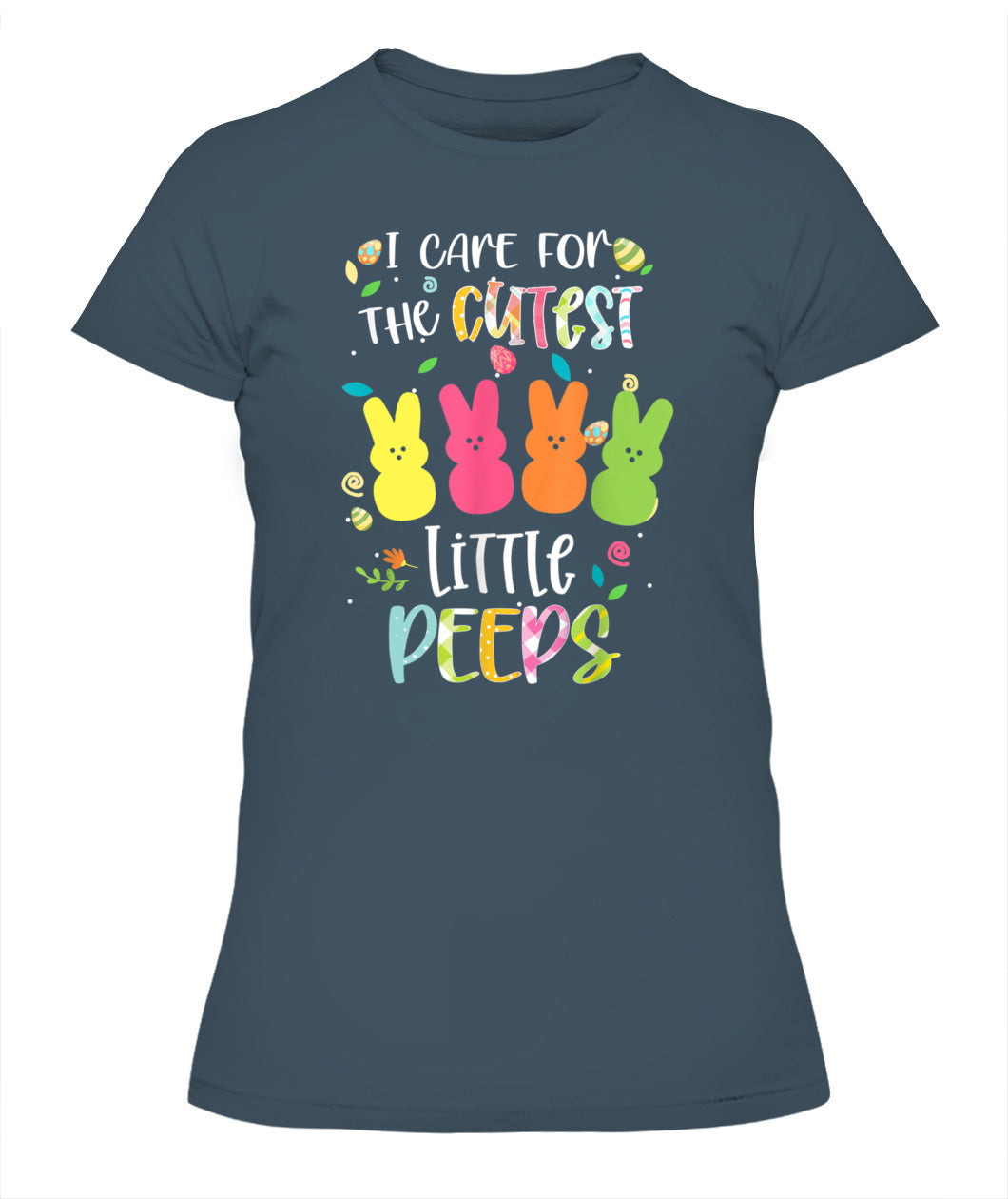 NICU Nurse Shirt Easter Team Tiny Humans Cutest Bunnies RN Shirt