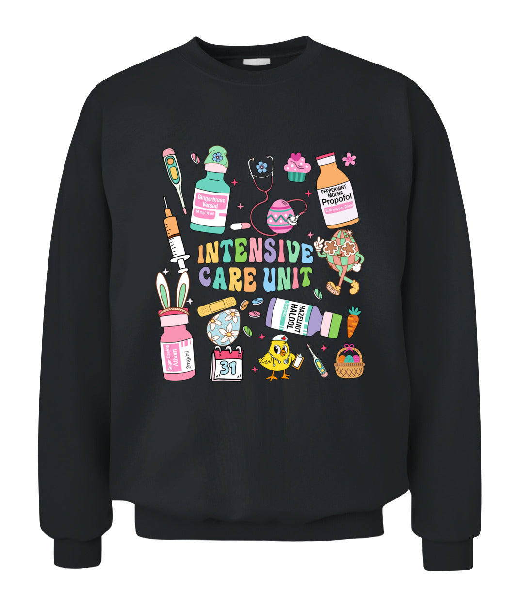 Easter Intensive Care Unit Propofol ICU Crew Nurse Outfit Shirt