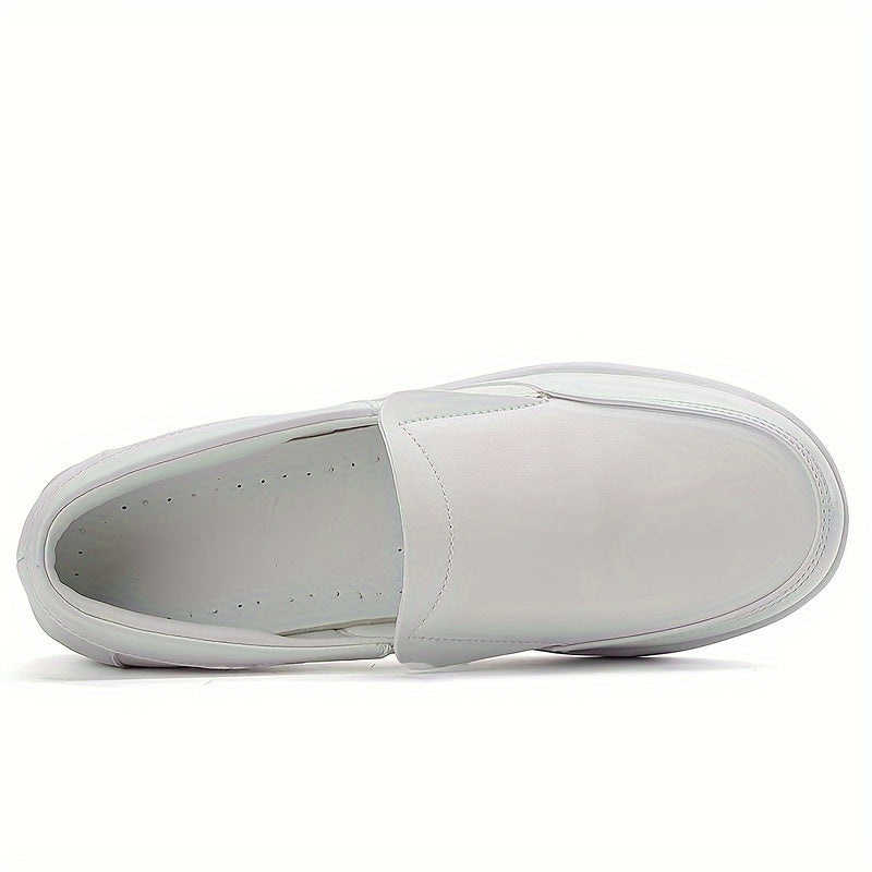 Women's Slip-On Nurse Shoes, Slip Resistant Ladies Casual Shoes