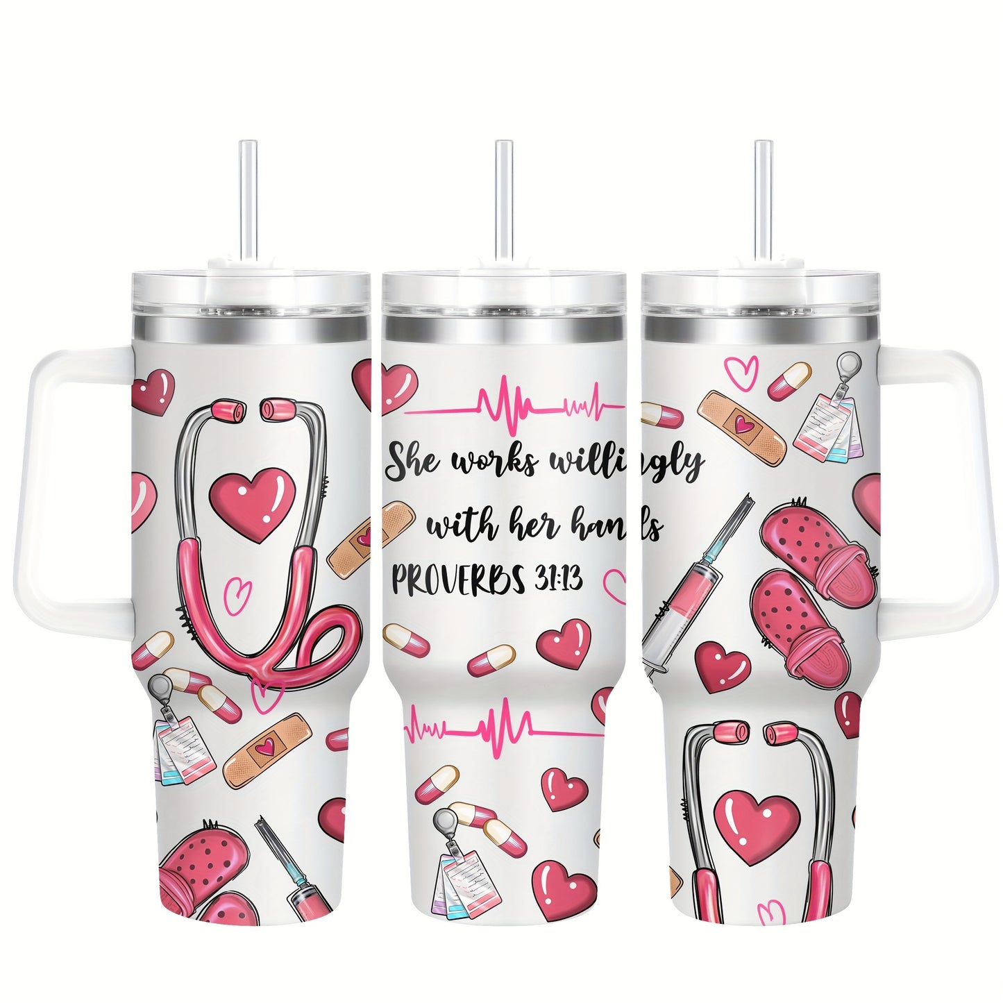 40oz Metal Tumbler with Lid, Hand Wash Reusable Oval-Shaped Mug, BPA-Free, Shatterproof, Multipurpose