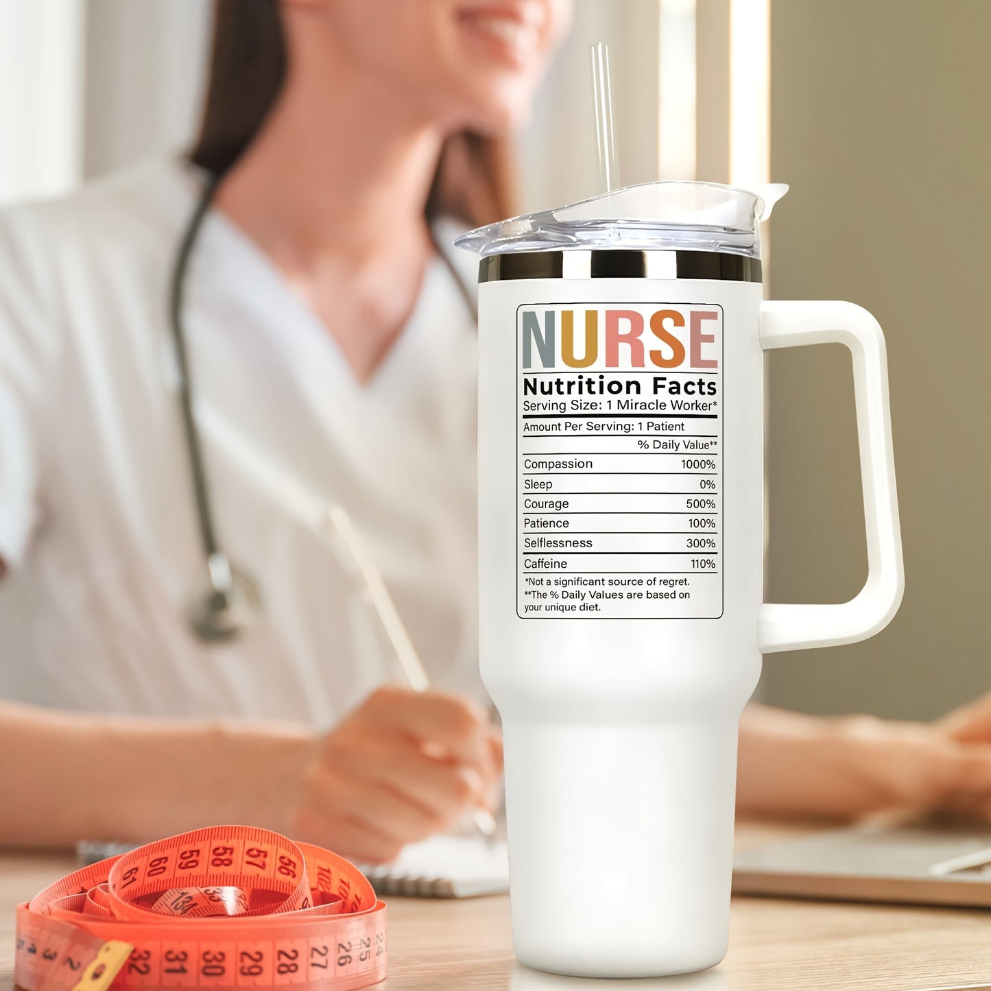 40 Oz Tumbler - Nurse Appreciation Gifts for Women - Nurses Week Gifts, Nurse Practitioner Gifts