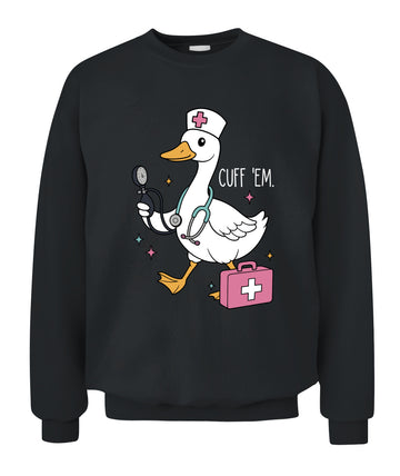 Groovy Silly Goose Nurse Cuff Em Nurse Appreciation ER Nurse
