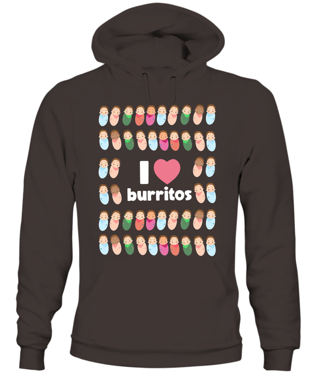 Funny I Love Burritos Labor Delivery Nurse NICU Infant Care Shirt