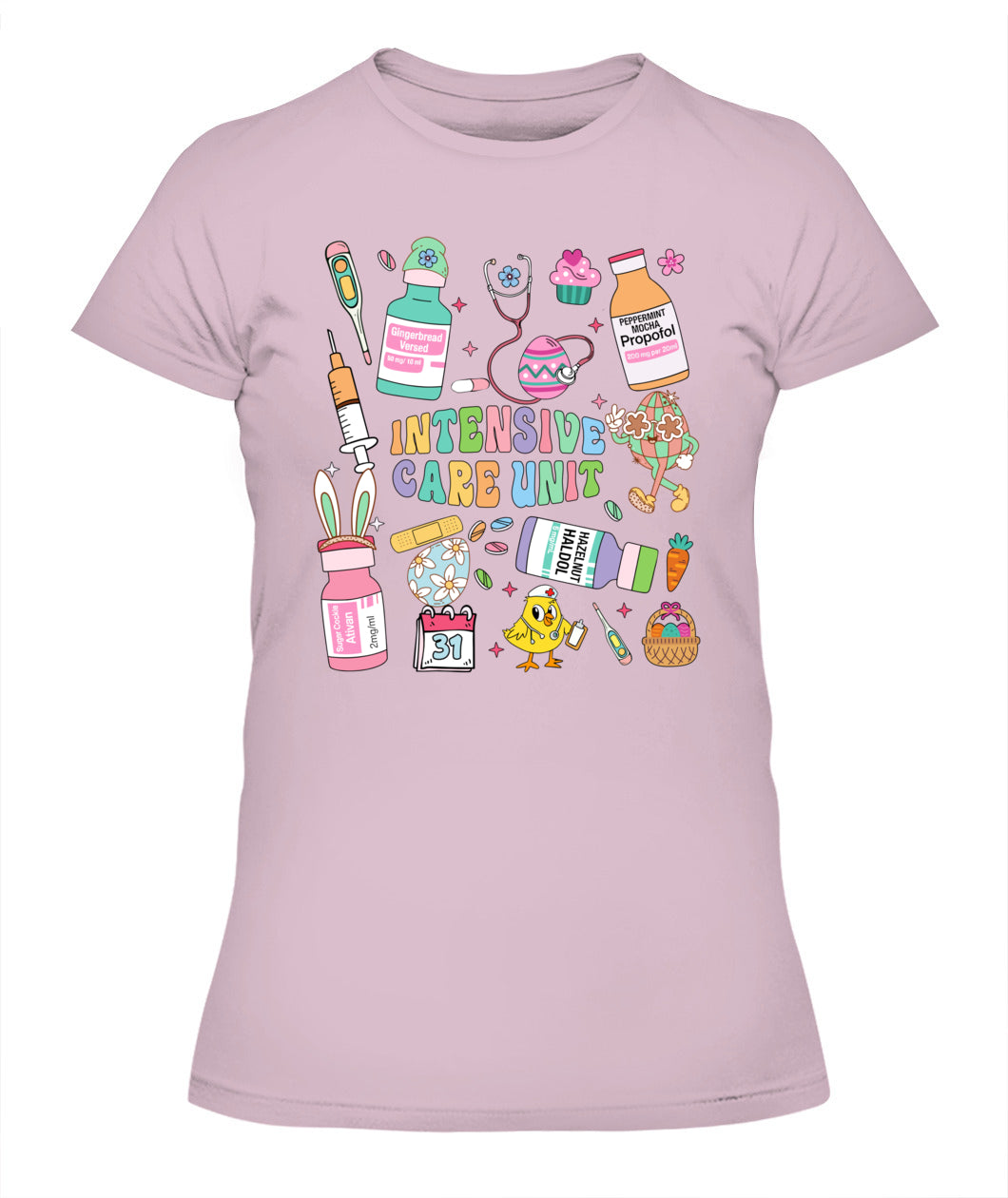 Easter Intensive Care Unit Propofol ICU Crew Nurse Outfit Shirt