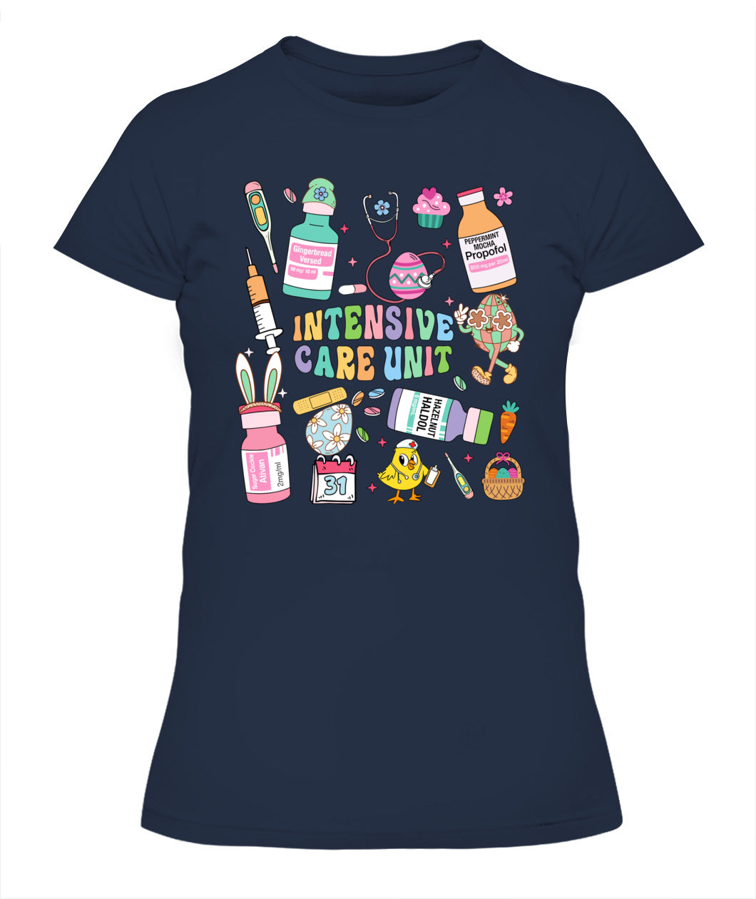 Easter Intensive Care Unit Propofol ICU Crew Nurse Outfit Shirt