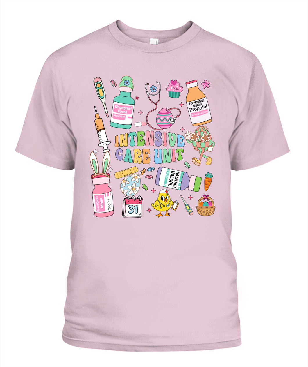 Easter Intensive Care Unit Propofol ICU Crew Nurse Outfit Shirt