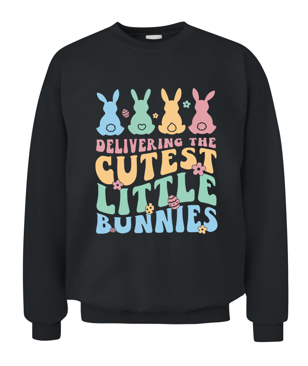 Delivering The Cutest Little Bunnies Happy Easter Nurse Crew Shirt