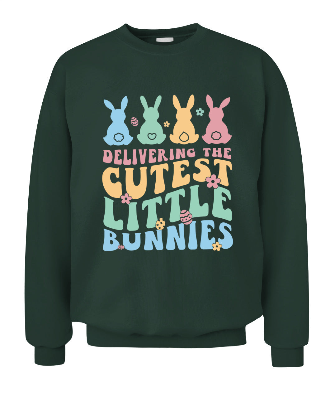 Delivering The Cutest Little Bunnies Happy Easter Nurse Crew Shirt