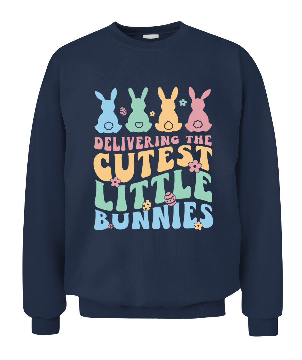 Delivering The Cutest Little Bunnies Happy Easter Nurse Crew Shirt
