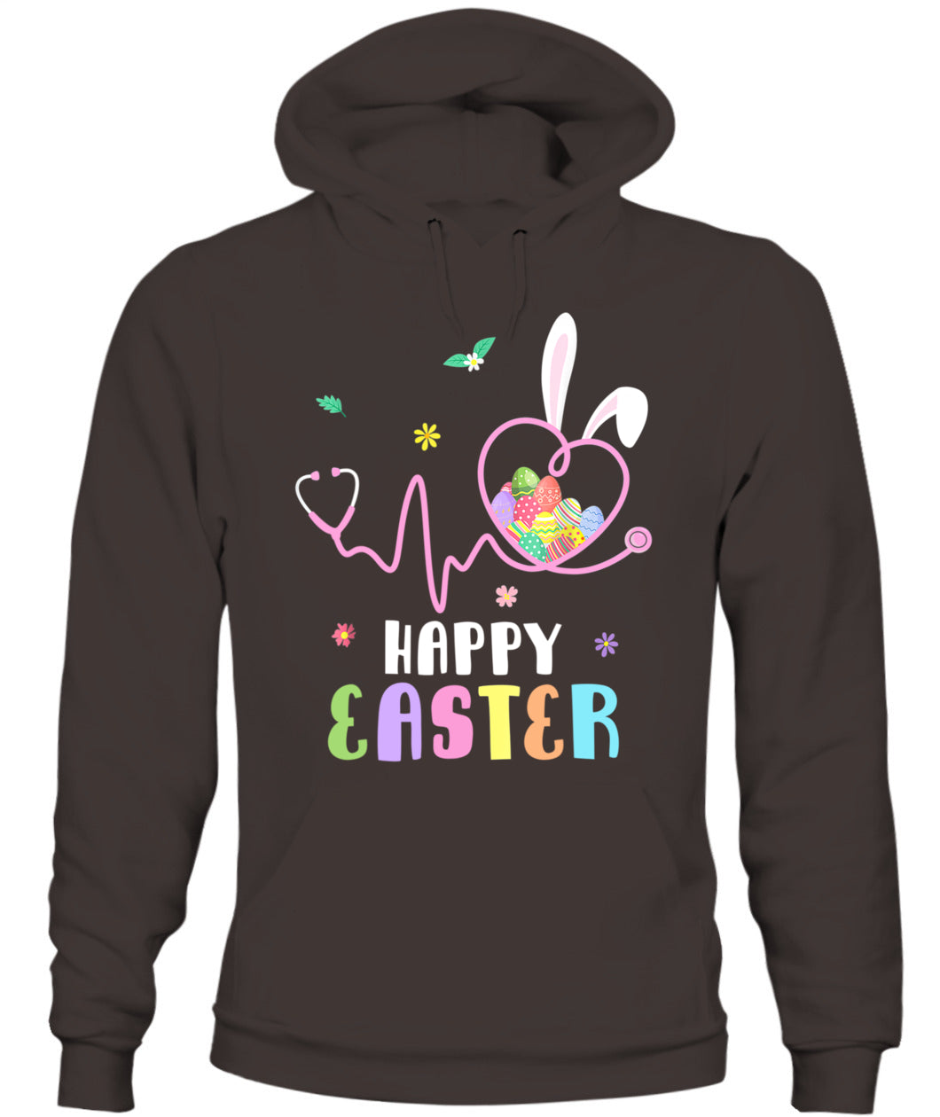 Bunny Nurse Stethoscope Happy Easter Eggs Rabbit Nurses Shirt
