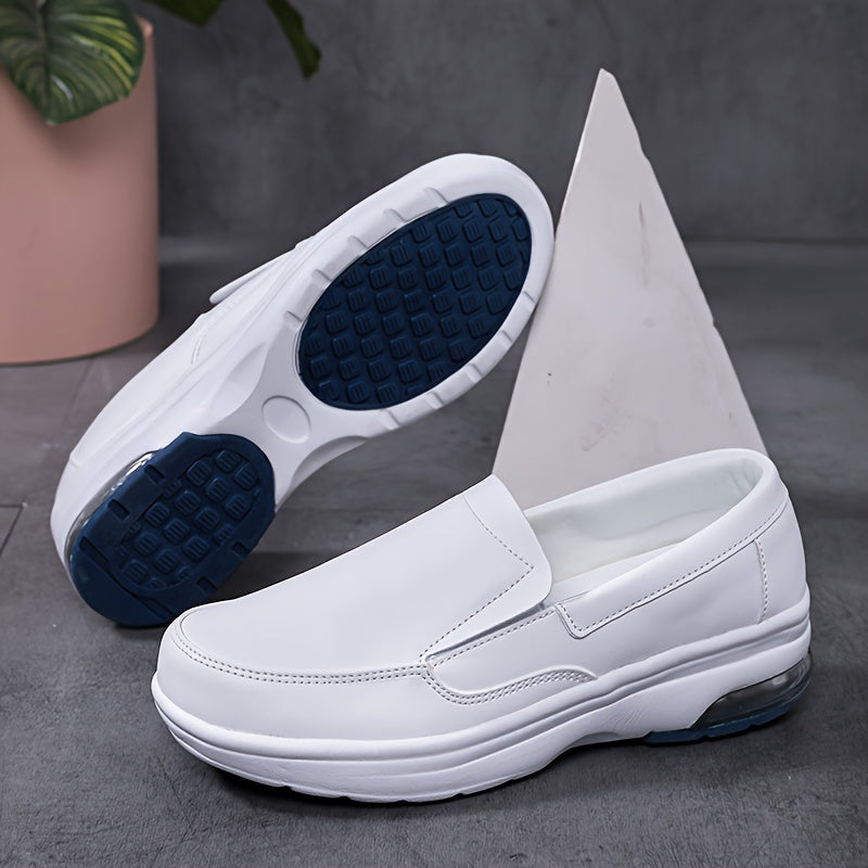 Women's Slip-On Nurse Shoes, Slip Resistant Ladies Casual Shoes