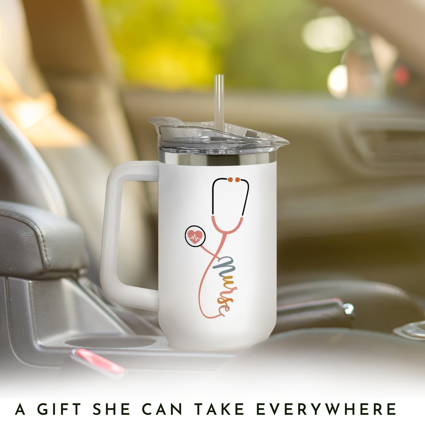 40 Oz Tumbler - Nurse Appreciation Gifts for Women - Nurses Week Gifts, Nurse Practitioner Gifts