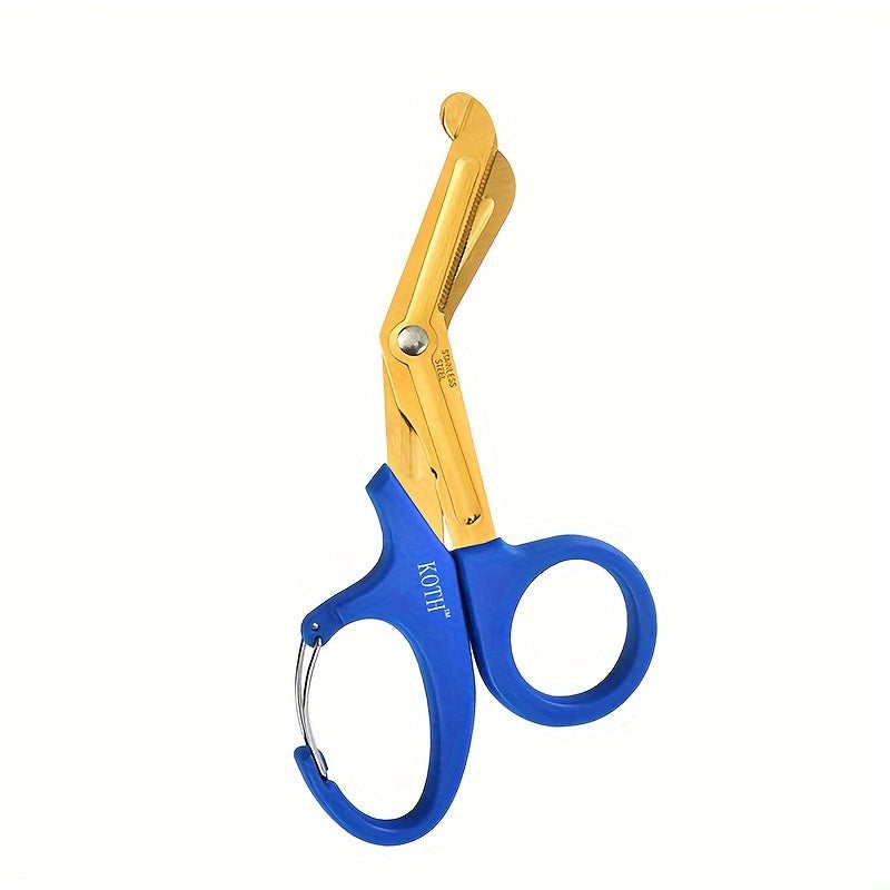 Bandage Cloth Scissors, Home Care Multifunctional Stainless Steel Scissors, Outdoor EDC Equipped with Small Scissors