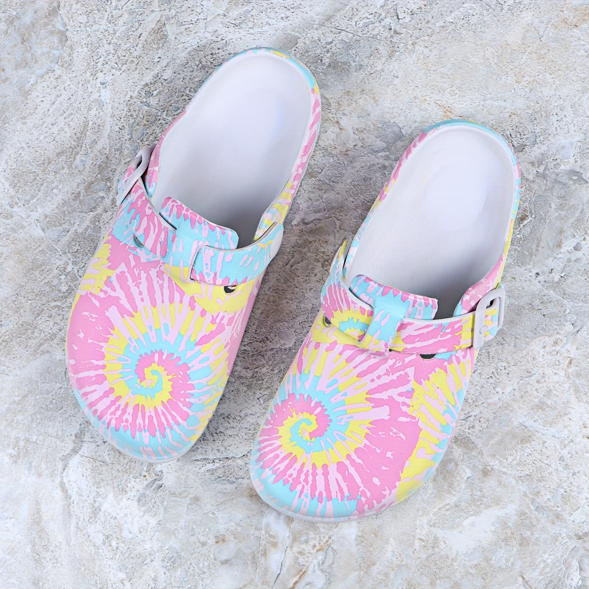 Lightweight EVA Round-Toe Non-Slip Mules - Women'S Summer Beach Nurse Shoes, Indoor Mules for Women