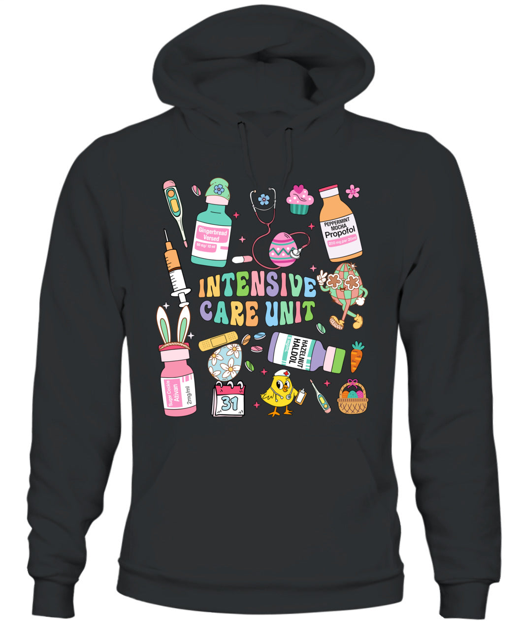 Easter Intensive Care Unit Propofol ICU Crew Nurse Outfit Shirt