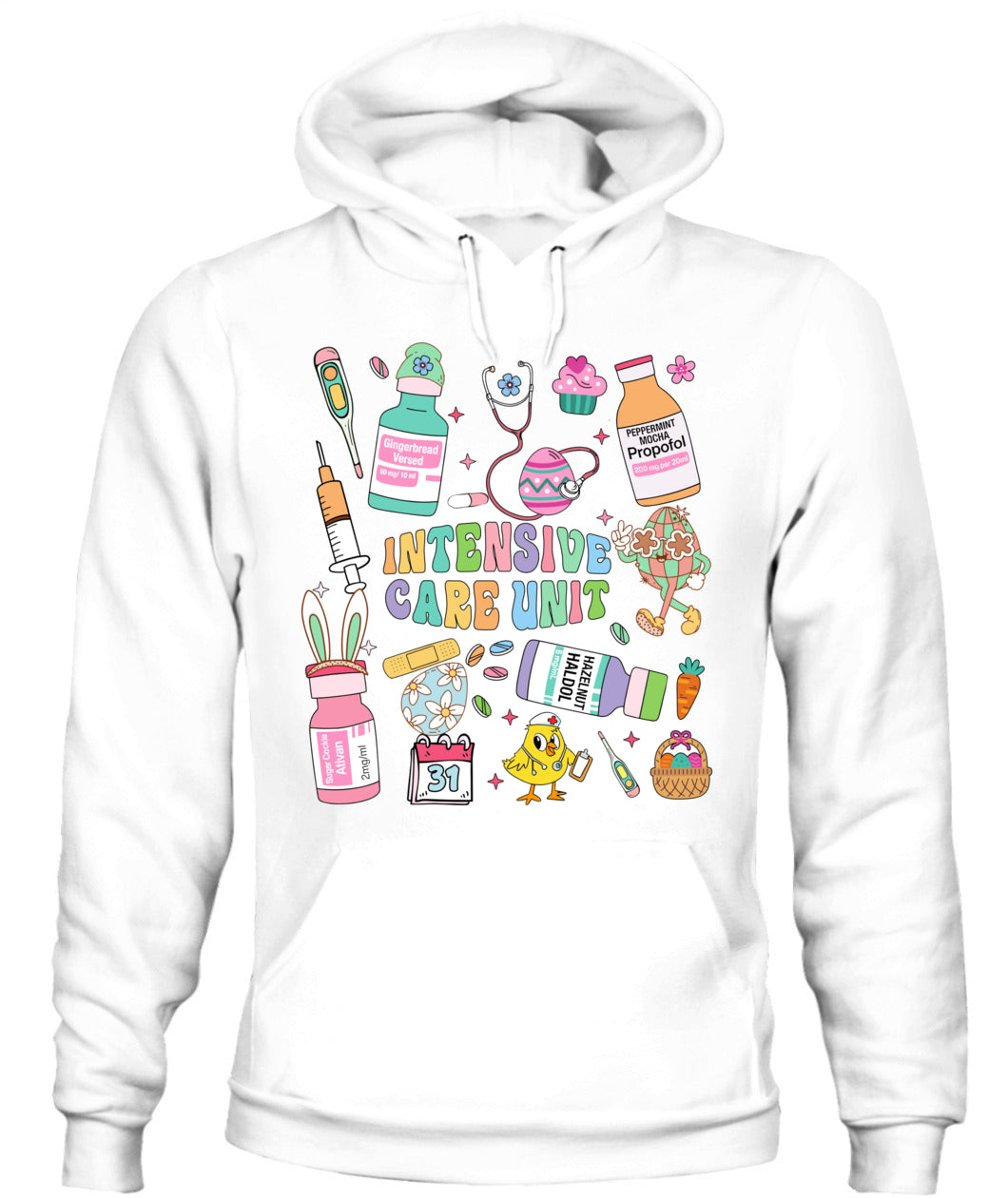 Easter Intensive Care Unit Propofol ICU Crew Nurse Outfit Shirt