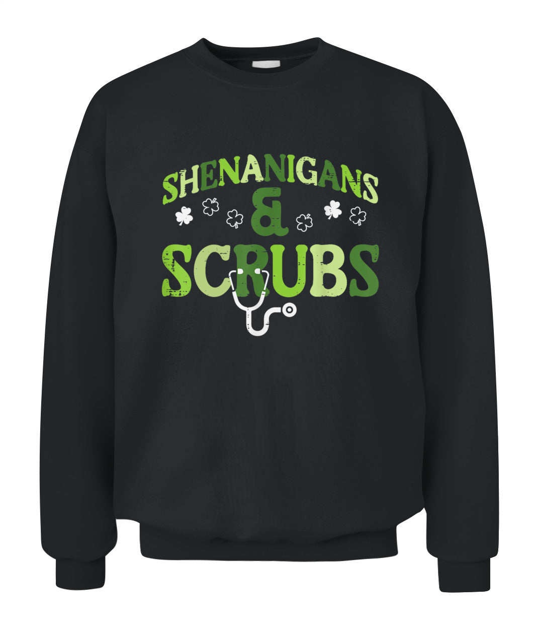 St Patricks Day Shenanigans Scrub Saint Pattys Nurse Women Shirt