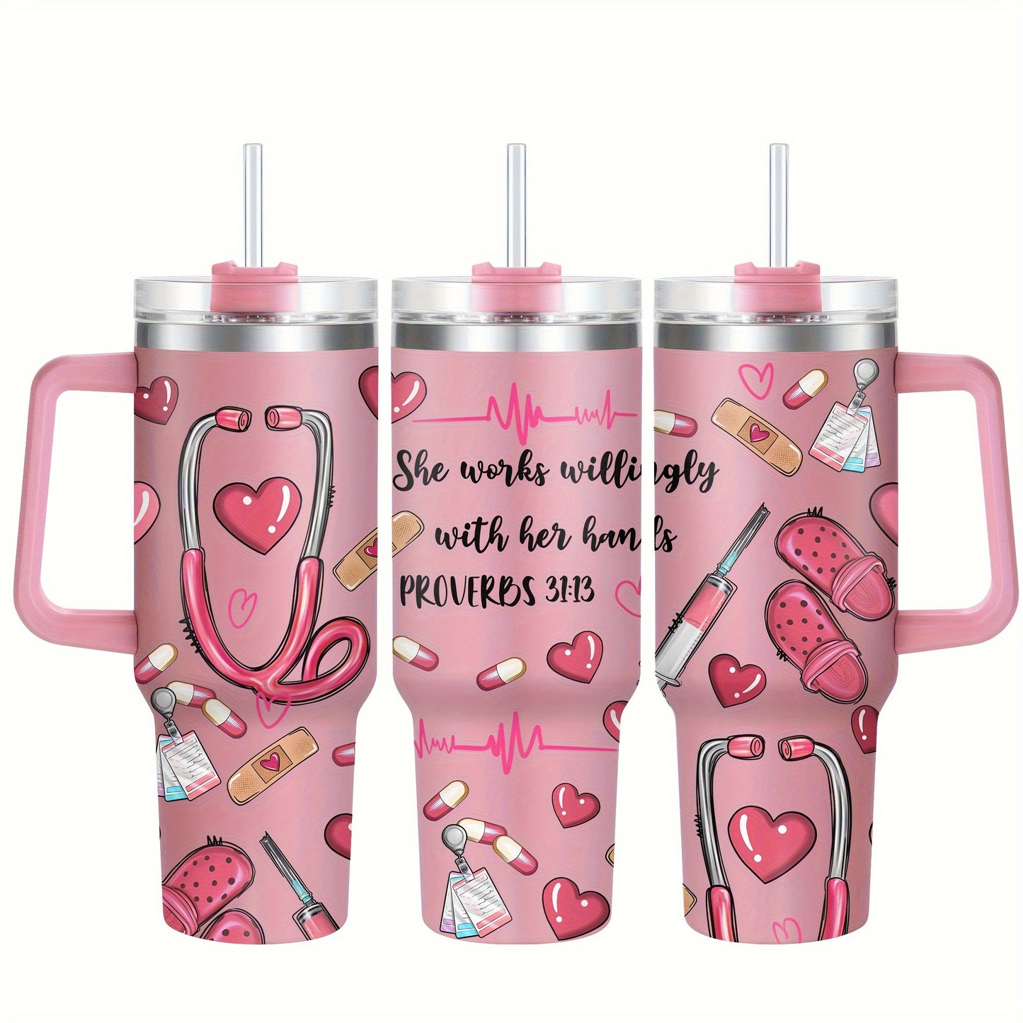 40oz Metal Tumbler with Lid, Hand Wash Reusable Oval-Shaped Mug, BPA-Free, Shatterproof, Multipurpose