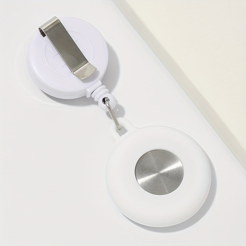 Nurse Pocket Watch With Soft Silicone Cover, Retractable Badge Holder, Essential Timekeeping Tool For Medical Staff