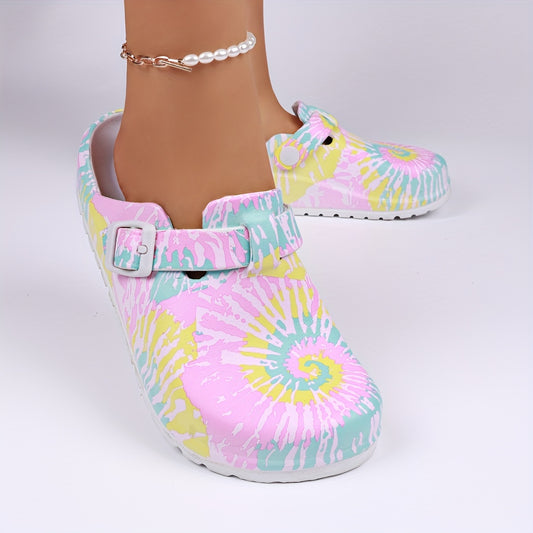 Lightweight EVA Round-Toe Non-Slip Mules - Women'S Summer Beach Nurse Shoes, Indoor Mules for Women